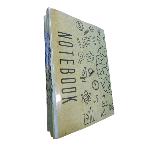 Bild von Universitätsheft Extra Line 100 Blatt liniert geheftet, Kraft-Design, Kunstdruckumschlag, Format A4