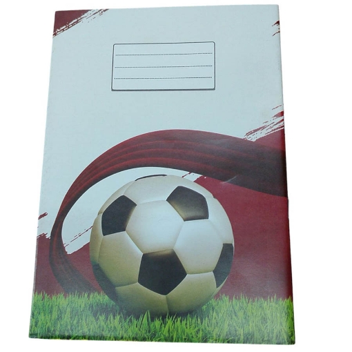 Image de Cahier scolaire Extra Line ligné agrafé 40 feuilles, motif ballon, couverture couchée, format 16 × 22,5