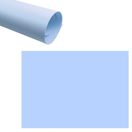 Bild von Hellblaue Zeichenpapier, Größe 70 × 100 cm, 150 g/m² – Simba Modell FT-160-5