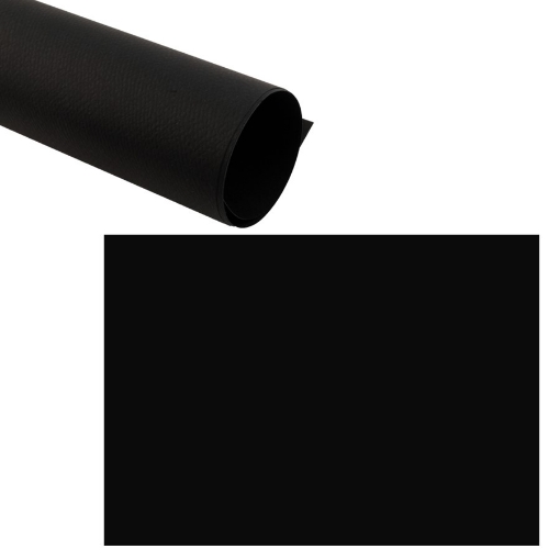 Bild von Schwarzes Zeichenpapier, Größe 70 × 100 cm, 220 g/m² – Simba Modell FT-250-44