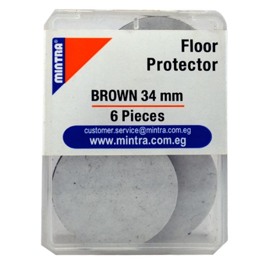 صورة فيلت دائري وجهين 3.4 سم بني – منترا