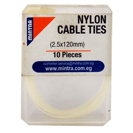 صورة أفيز بلاستيك 120 × 2.5 مم 10 قطعة – مينترا 94448