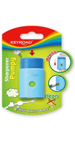 صورة براية بلاستيك بامبي، شفرة معدن 1 عين + خزان - كي رود موديل KR971238