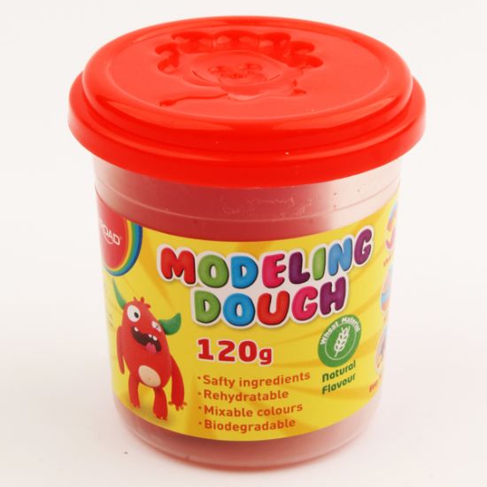 صورة علبة صلصال 120 جرام أحمر كي رود موديل KR972236