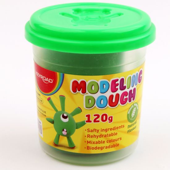 صورة علبة صلصال 120 جرام أخضر كي رود فاتح موديلKR972239