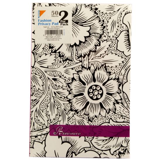 صورة بلوك نوت كعب 2 قطعة 50 ورقة A5 –  مينترا 99060