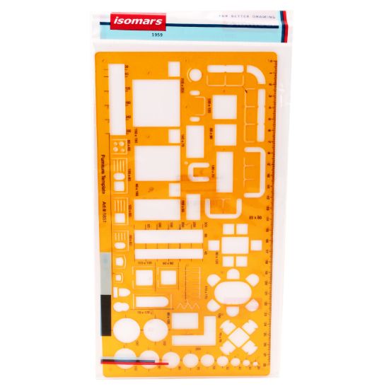 صورة اسطمبة رسم أثاث من 1: 50 – ايزومارس 1851