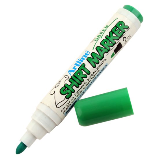 صورة قلم ماركر للتيشرت أخضر غامق 10 جم متوسط – آرت لاين EKT2