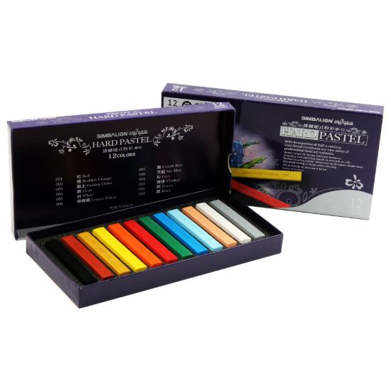 صورة ألوان باستيل هارد 12 لون درجات – سمباليون 01- HP - 12