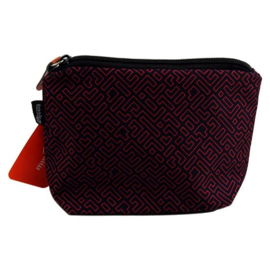 صورة مقلمة قماش متعددة الأغراض 6 × 15 × 21.5 سم أسود مطبوعة red zigzag – مينترا 09469