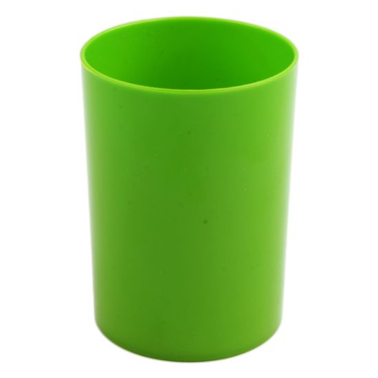 صورة كوب أقلام بلاستيك مدور أخضر فاتح – أرك 566k