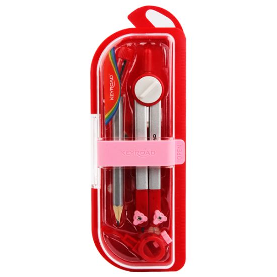 صورة برجل بلاستيك بسن رصاص + قلم في علبة - كي رود موديل KR972475