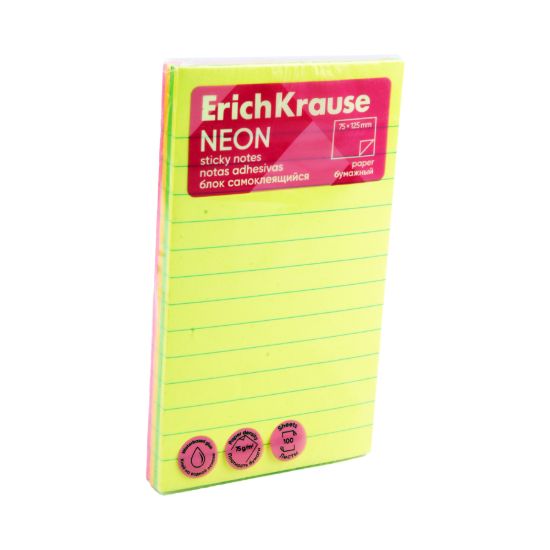 صورة بوست ايت اريك كراوس - 4 لون فسفوري مسطر 125 × 75 مم 100 ورقة - موديل 61723