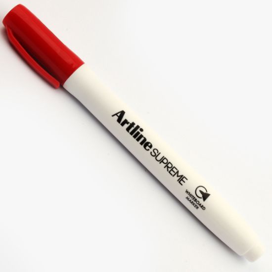 صورة قلم سبورة سن مدور 1 مم أحمر - ارت لاين سوبريم موديل EPF507