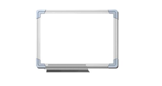 صورة سبورة مغناطيس بيضاء حشو كرتون مقوى 7 طبقات 45 * 60 سم + حامل أقلام – سيمبا WB6045