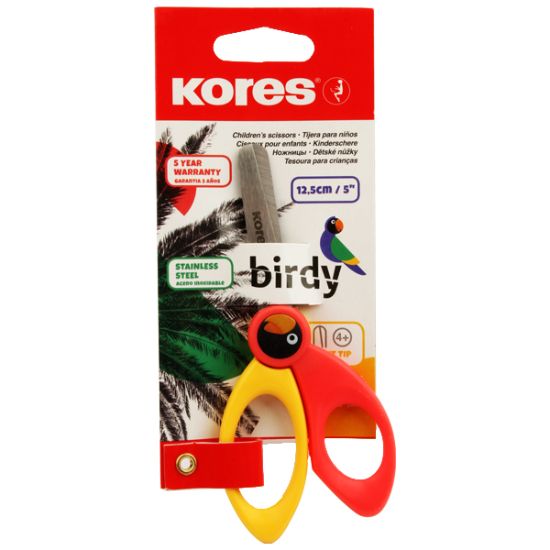 صورة مقص أطفال بيردي معدني 12.5 سم كورس موديل 35126.