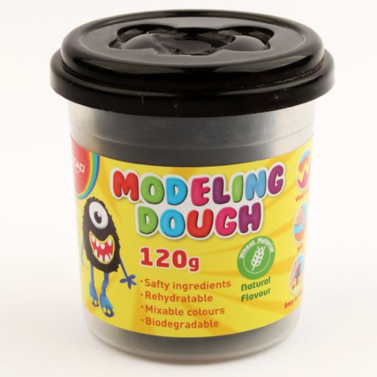 صورة علبة صلصال 120 جم أسود كي رود موديل KR972241