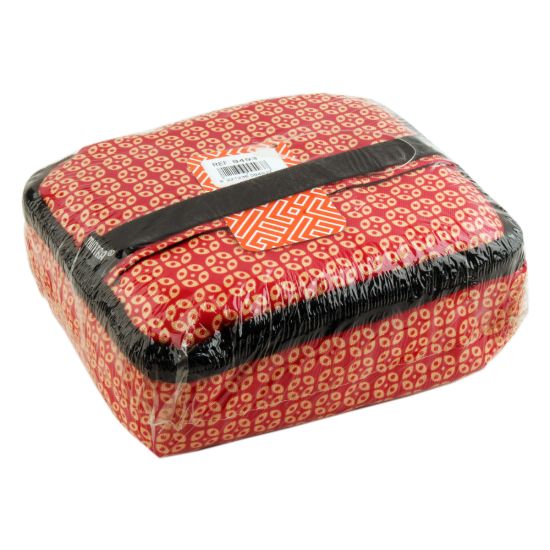 صورة شنطة حفظ طعام Cream Dots + لانش بوكس 1.4 لتر 16 × 19 سم – منترا