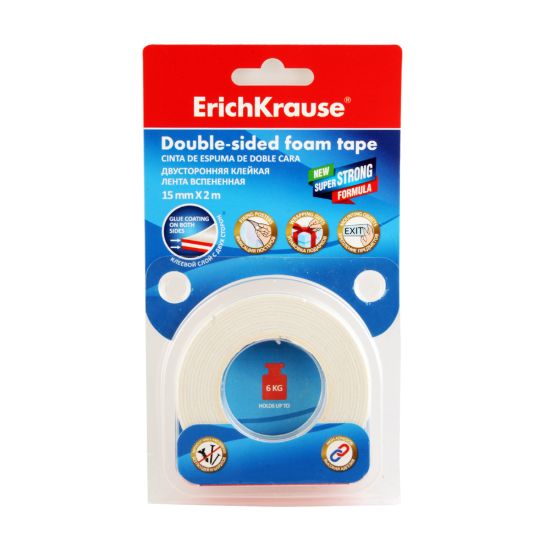 صورة بكرة سلوتيب دبل فيس فوم اريك كراوس - 15 مم 2 متر - موديل 19448